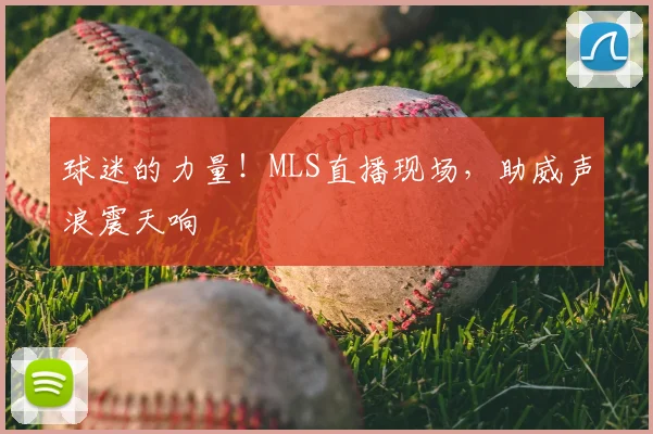 球迷的力量！MLS直播现场，助威声浪震天响